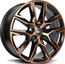 RONAL R71 JET BLACK COPPER MATT FRONT CU 8.5x20 5/112 ET52 CB66.5