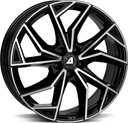 ALUTEC ADX.02 DIAM BLACK POL 8x19 5/112 ET48 CB70.1