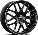 GMP BERGHEM BLACK DIAM LIP 11.5x23 5/112 ET43 CB66.6