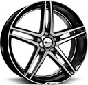 BROCK B33 BLACK FULL POL 8x17 5/115 ET40 CB70.2