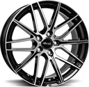 BROCK B34 BLACK FULL POL 8x18 5/120 ET38 CB72.6