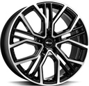 BROCK B41 BLACK FULL POL 11x21 5/130 ET49 CB71.6