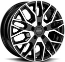 OXGIN LUDWIG BLACK POL 7.5x18 5/130 ET53 CB78.1