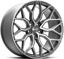 VOSSEN HF2 TINTED MATT GUN METAL 9.5x19 5/114.3 ET40 CB73.1