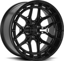 VOSSEN HFX1 GLOSS BLACK 10x20 6/139.7 ET-18 CB106.1