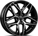 GMP LUNICA BLACK DIAM 7.5x18 5/114.3 ET35 CB73.1