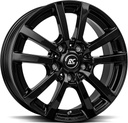 BROCK RC25T SHINY BLACK 6.5x16 5/120 ET51 CB65.1