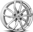 BROCK RC34 CRYSTAL SILV 6.5x16 4/100 ET48 CB54.1