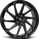 BROCK RC36 SHINY BLACK 9x19 5/112 ET58 CB57.1