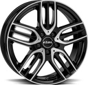 RIAL M14 DIAM BLACK POL 9x18 5/112 ET66 CB66.5