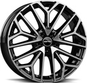 GMP MATERIA BLACK DIAMOND 9x21 5/130 ET28 CB66.5