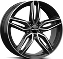 GMP FASTEN BLACK DIAM 8x18 5/112 ET35 CB66.6